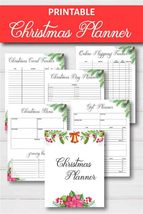 Christmas Planner Free Printables